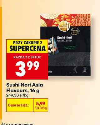 Sushi Nori Asia Flavours promocja w Biedronka