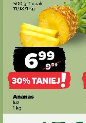 Ananas luz promocja w Netto