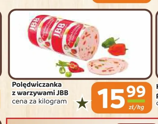 Polędwiczanka z warzywami JBB promocja w Społem Częstochowa