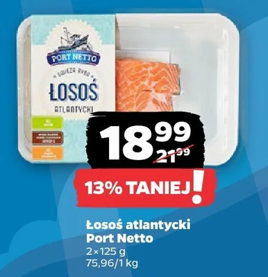 Łosoś atlantycki promocja w Netto