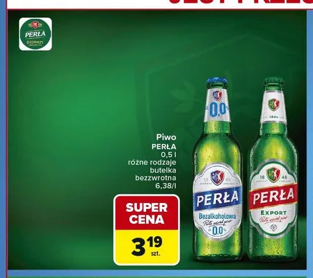 Piwo Perła promocja w Carrefour