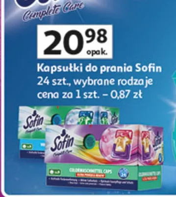 Kapsułki do prania promocja w Auchan