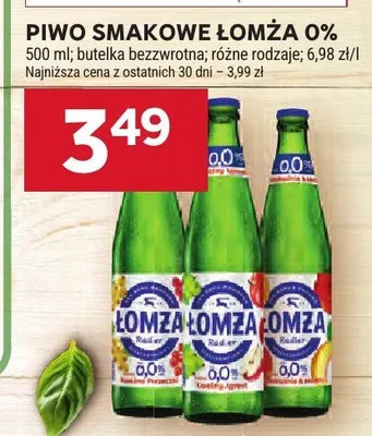Piwo smakowe Łomża 0% promocja w Stokrotka