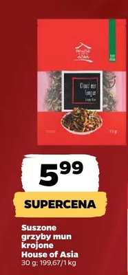 Suszone grzyby mun kroione promocja w Netto