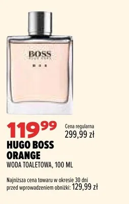 Woda toaletowa Hugo Boss Orange promocja w Drogerie Natura