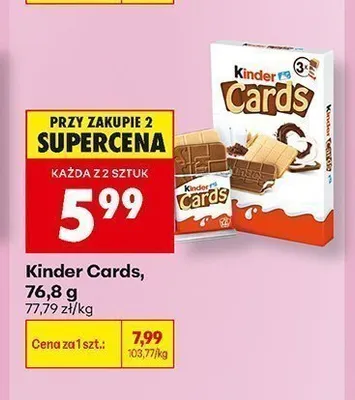 Kinder Cards promocja w Biedronka