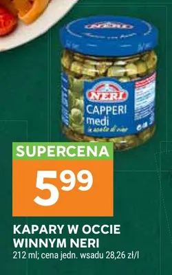 Kapary w occie winnym Neri promocja w Stokrotka