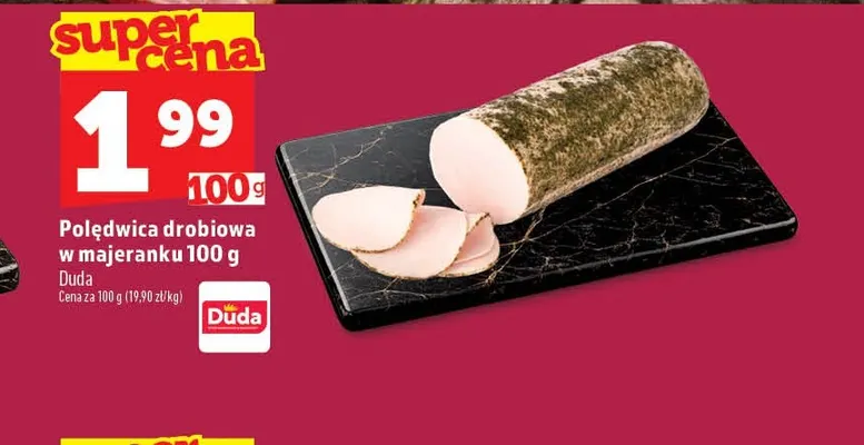 Polędwica drobiowa w majeranku Duda promocja w TOPAZ