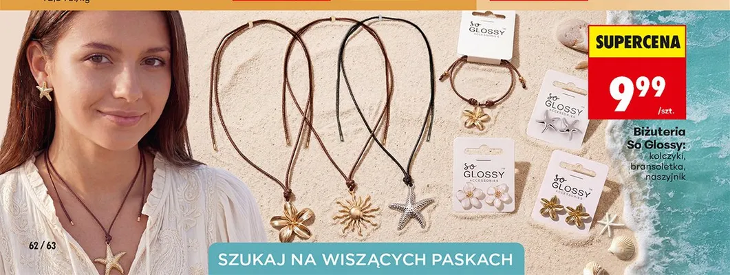 Naszyjnik So Glossy promocja w Biedronka