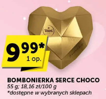Bombonierka SERCE CHOCO promocja w Euro Sklep