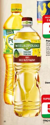 Olej rzepakowy Wielkopolski promocja w Dino
