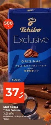 Kawa mielona Tchibo Exclusive promocja w Dealz