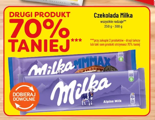 Czekolada Milka promocja w POLOmarket