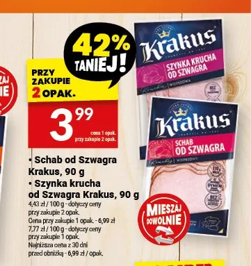 Schab od Szwagra Krakus promocja w Twój Market