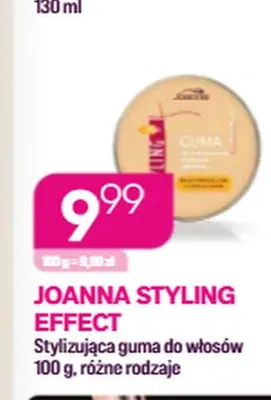 Stylizująca guma do włosów Joanna Styling Effect promocja w Drogerie Koliber