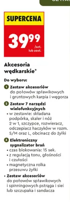 Akcesoria wędkarskie  promocja w Biedronka