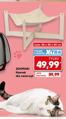 Hamak dla zwierząt ZOOFARI promocja w Kaufland
