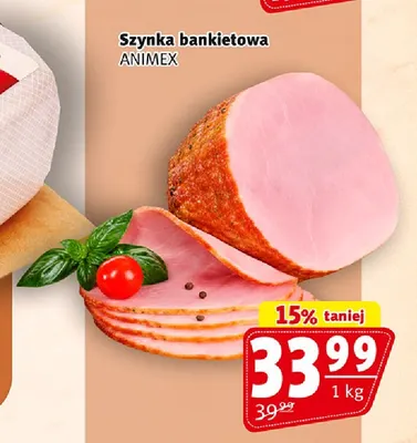 Szynka bankietowa Animex promocja w Prim Market