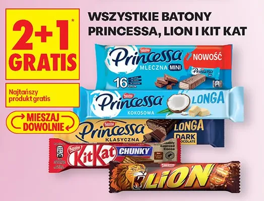 Baton mleczna mini promocja w Biedronka