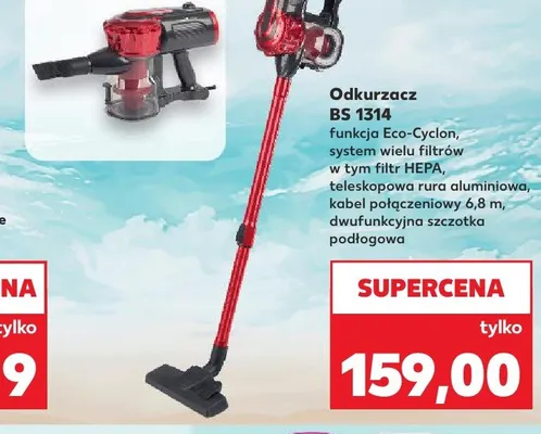 Odkurzacz BS 1314 promocja w Kaufland