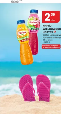 Napój wieloowocowy Hortex jabłko-limonka-malina promocja w Chorten
