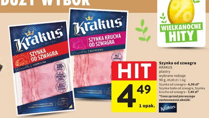 Szynka od szwagra promocja w Intermarche