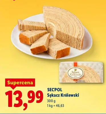 Sękacz Królewski promocja w Lidl