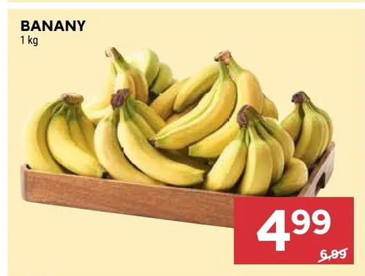 Banany promocja w Stokrotka