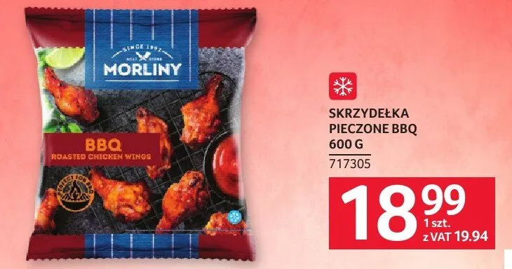 Skrzydełka pieczone BBQ promocja w Selgros