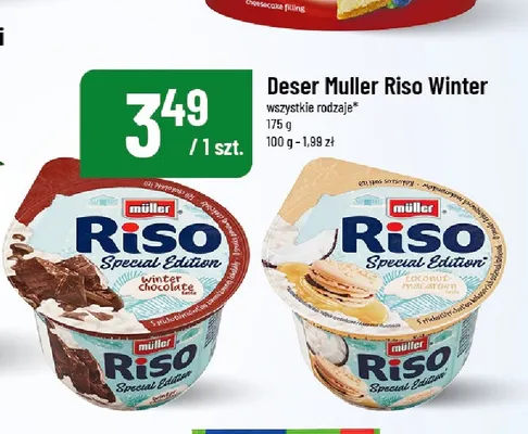 Deser Muller Riso Winter coconut macaroon promocja w POLOmarket