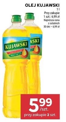 Olej rzepakowy Kujawski promocja w Stokrotka