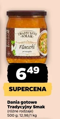 Dania gotowe flaczki Tradycyjny Smak promocja w Netto