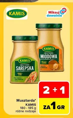 Musztarda sarepska Kamis promocja w Carrefour