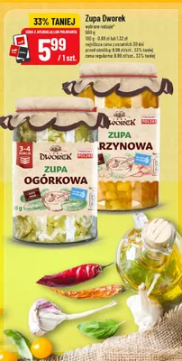 Zupa ogórkowa Dworek promocja w POLOmarket