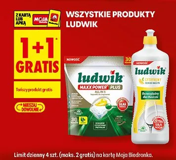 Płyn do naczyń Ludwik promocja w Biedronka
