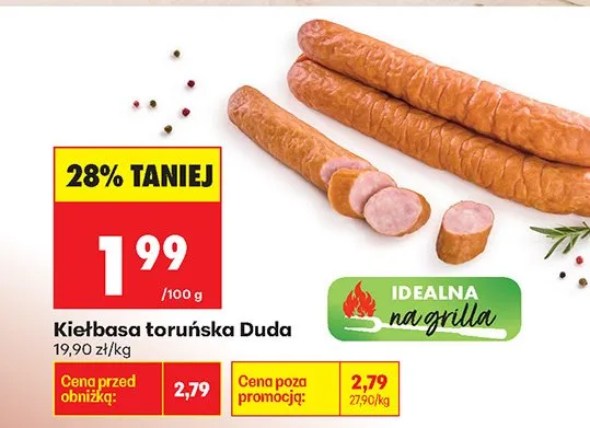 Kiełbasa tatrzańska promocja w Biedronka