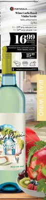 Wino białe Carlo Rossi Vinho Verde półwytrawne promocja w POLOmarket