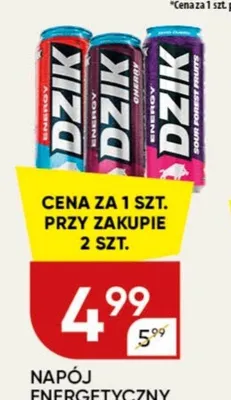 Napój energetyczny WK Dzik Energy Cherry promocja w Chata Polska
