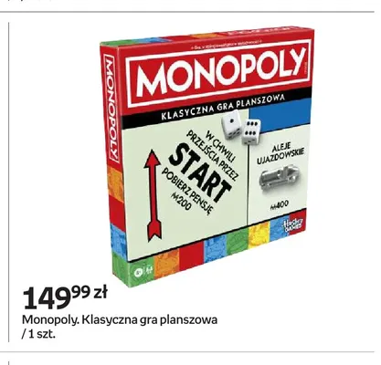 Gra planszowa Monopoly klasyczna promocja w Empik