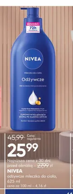 Odżywcze mleczko do ciała Nivea promocja w Super-Pharm