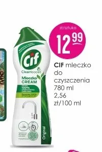 Mleczko do czyszczenia Cif promocja w Drogerie Jasmin