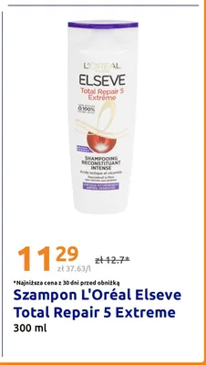Szampon L'Oréal Elseve Total Repair 5 Extreme promocja w Action