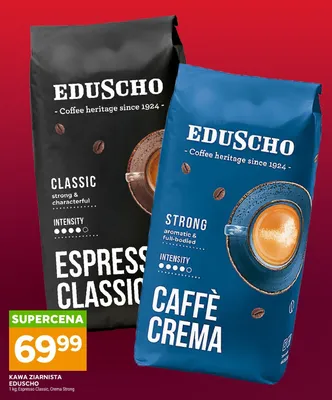 Kawa ziarnista Eduscho promocja w Stokrotka