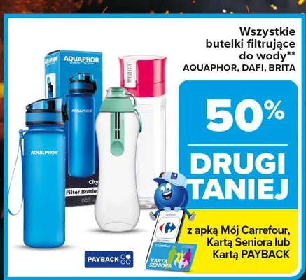 Butelka filtrująca do wody Aquaphor promocja w Carrefour