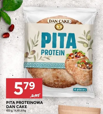 Pita proteinowa promocja w Stokrotka