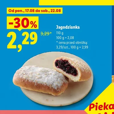 Jagodzianka Piekarnia Lidla promocja w Lidl