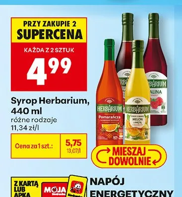 Syrop Herbarium promocja w Biedronka