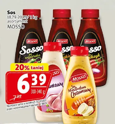 Sos Mosso promocja w Prim Market
