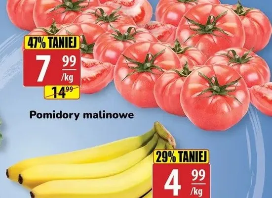 Pomidory malinowe promocja w API Market