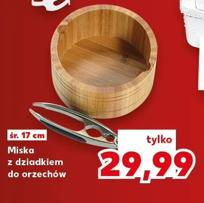 Miska z dziadkiem do orzechów śr. 17 cm promocja w Kaufland